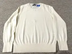 Green Label Relaxing ウールニット アイボリー