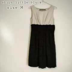 ships little black ノースリーブドッキングワンピース Mサイズのサムネイル