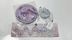 エスターバニーくら寿司コラボ　コースターと缶バッジ