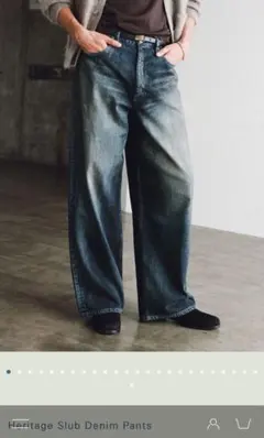 Heritage Slub Denim Pants