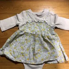 petit main 花柄ロンパース 80センチ