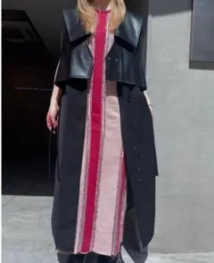 Ameri MULTI STRIPE JACQUARD DRESS - メルカリ