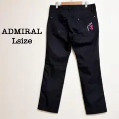 Admiral Golf（アドミラルゴルフ） レディース ゴルフパンツ 濃紺 Lのサムネイル