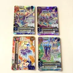 霧矢あおい　アイカツ！カード　クリスタルアクエリアスコーデ　4枚セット