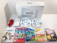 ❾ Wii 本体セット マリカー 大人気ソフト 2名様で【すぐに遊べます】