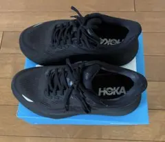 HOKA BONDI 9 X-WIDE ブラック スニーカー 27cmのサムネイル