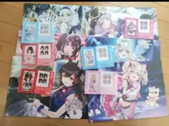 ホロライブ　ローソン限定クリアファイル6種 クリアシート6種