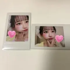FRUITS ZIPPER 松本かれん プリントチェキ 2枚セット　生誕
