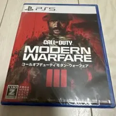 新品★PS5 コールオブデューティーモダン・ウォーフェア3