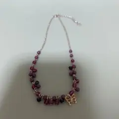 バタフライ ネックレス