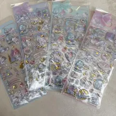 日本未発売！！ サンリオ ボンボンドロップシール 4種セット うるちゅる