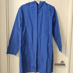 最終値下げ！アルシーヴ archives フード付コート 美品 青コート