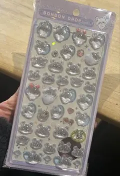 ちいかわ　モモンガ　ボンボンドロップシール