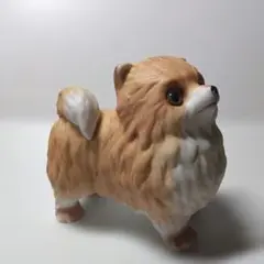 犬の置物 ポメラニアン 加藤工芸 KATO KOGEI 陶器製 インテリア