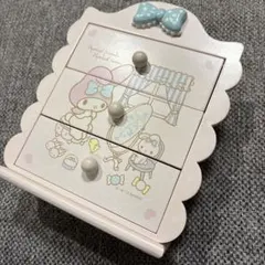 サンリオ　マイメロディ　ミニチェスト2段　昭和　レトロ レトロ可愛い「サンリオキャラクターズ ミニチェスト」が【カプセル