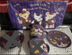 ダッフィー　ハロウィン　スーベニア　ジェラトーニ　シェリーメイ　限定　廃盤品