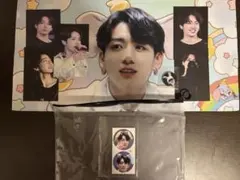 BTS ジョングクスローガン フォトカードセット 付き