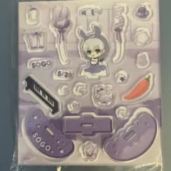 アイナナ　ベビコミュ　アクリルフレーク&ゆらゆらスタンド　逢坂壮五