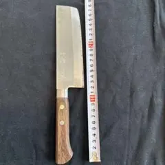 登録 安綱作 三層鋼 薄刃包丁 刃渡り約17.5cmのサムネイル