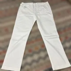 BEAMS メンズ ホワイトパンツ XLサイズ 新品タグ付きのサムネイル
