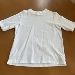 マチャット♡モックネック 半袖Tシャツ ホワイトのサムネイル