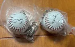 中日ドラゴンズ 勝利時限定 ボール型キーホルダー 2個セット