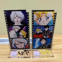 セーラームーン　名シーンアクリルキーホルダー　2点セット