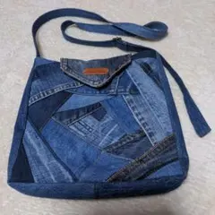 No.131リメイクデニムショルダーバッグ