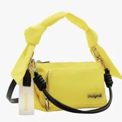 Desigual リボン プレーンカラー ミニクロスボディバッグ