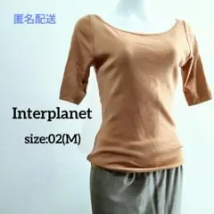 【匿名配送】Interplanet  レディーストップス  カットソーのサムネイル