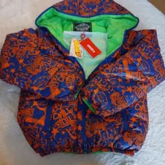 値下げ！【未使用】COANDLU ココルル ジャケット 総柄 レッド フード付F