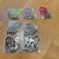 ストラップパーツ　紐　10本入り×7セット