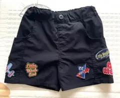 Little Weekend ワッペンハーフパンツ　110cm