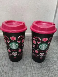 (メキシコ　死者の日限定)スタバ リユーザブルカップ　新品未使用品