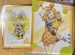 タイトーくじ　初音ミク　ロディ　ポスター　クリアファイル