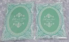 硬質カードケース　オールドローズレースグリーン　セット