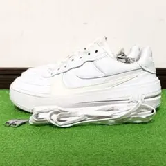 NIKE AIR FORCE 1 エアフォースワン 厚底 白 スニーカー 24