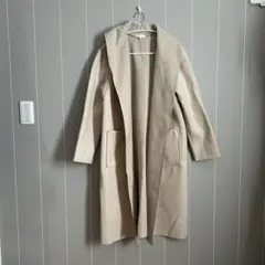タケオキクチTHE SHOP TK ベージュ ロングカーディガンコート Mのサムネイル