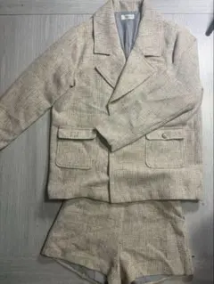 【値下げしました】Darichセットアップ ジャケット ショートパンツ