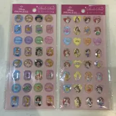 Disney プリンセス ストーンシール 2シート