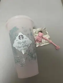 スタバ ミステリーカラーチェンジングリユーザブルカップ＆ベアリスタ ピンク