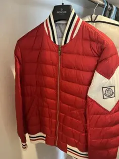 MONCLER 赤 ダウンジャケット ボンバージャケット