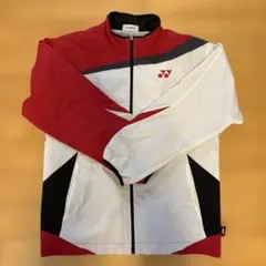 YONEX ウォームアップウェア Sサイズ レッド/ホワイト/ブラック