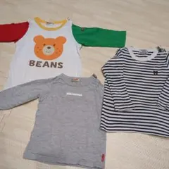 mikiHOUSE 長袖カットソー 3点セット