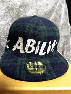 NEW ERA×LOWERES 59FIFTY チェックキャップ 7 3/8