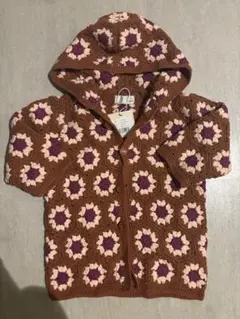andpal 新品タグ付きcrochet cardigan クロシェカーディガン