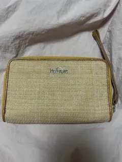 Kipling 長財布 イエロー ラウンドファスナーのサムネイル