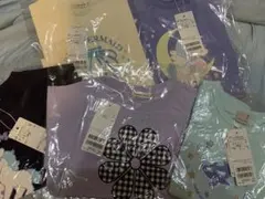 Tシャツ　5枚　リセマイン　プティマイン 100 ナルミヤ　子供服　まとめ売りのサムネイル
