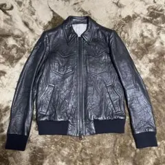 専用！NUMBER (N)INE 宮下期 レザーリブジャケット　07AW NUMBER (N)INE 宮下期 レザーリブジャケット 07AW