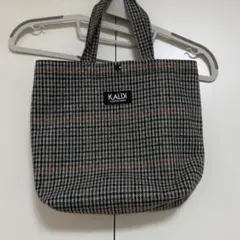 KALDI チェック柄 トートバッグ
